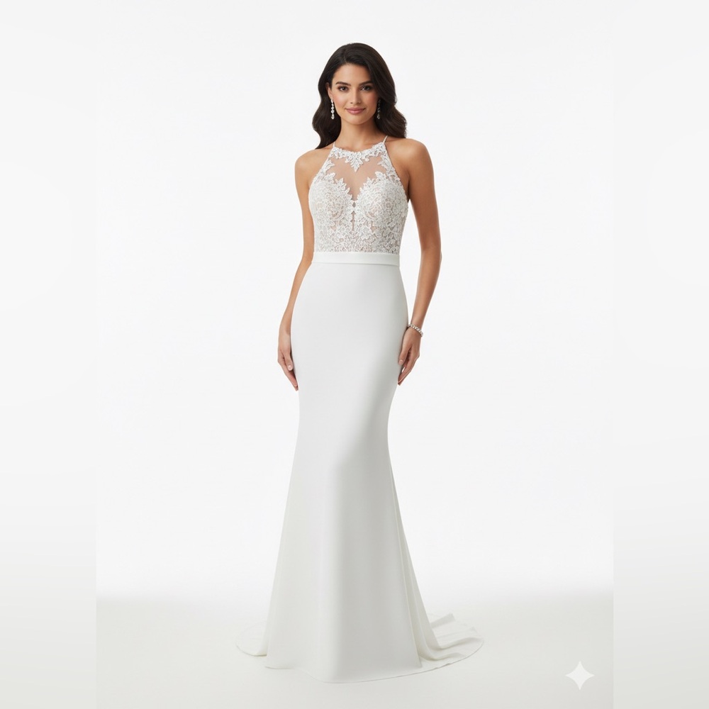 Elegant wedding dress